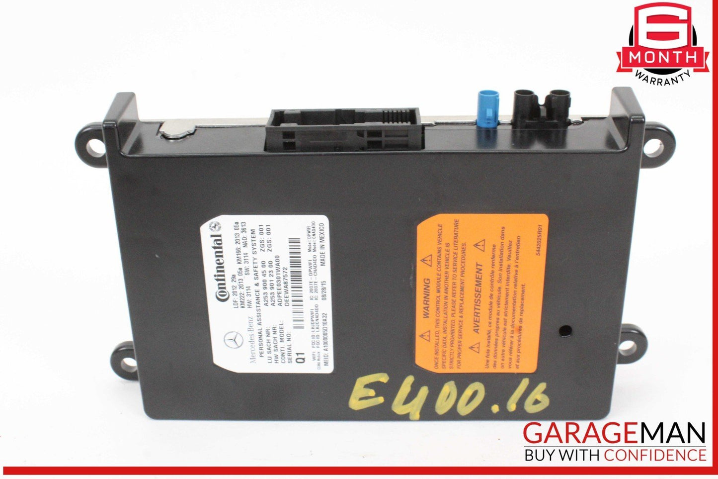 10-20 Mercedes W212 E400 GLA250 Tele Aid Communication Control Module Unit OEM