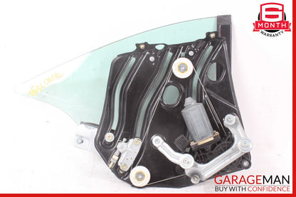 03-12 Mercedes R230 SL500 SL550 Rear Left Window Quarter Glass Regulator OEM