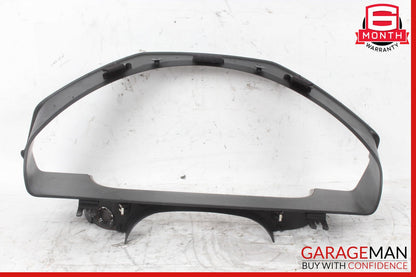 10-16 Mercedes W212 E350 E400 Instrument Cluster Clear Bezel Trim Cover OEM
