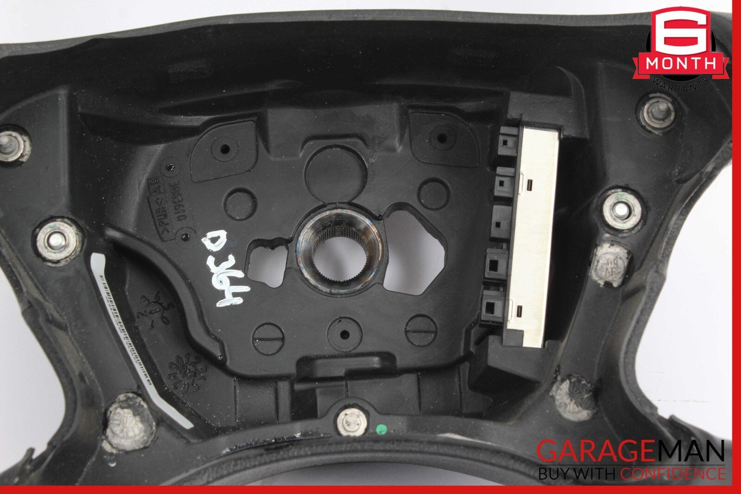 06-09 Mercedes W211 E350 E550 CLS500 CLS550 4 Spoke Steering Wheel Black