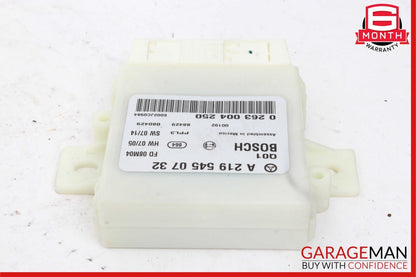 09-11 Mercedes W219 CLS550 CLS63 AMG Parking Distance Control PDC Module Unit
