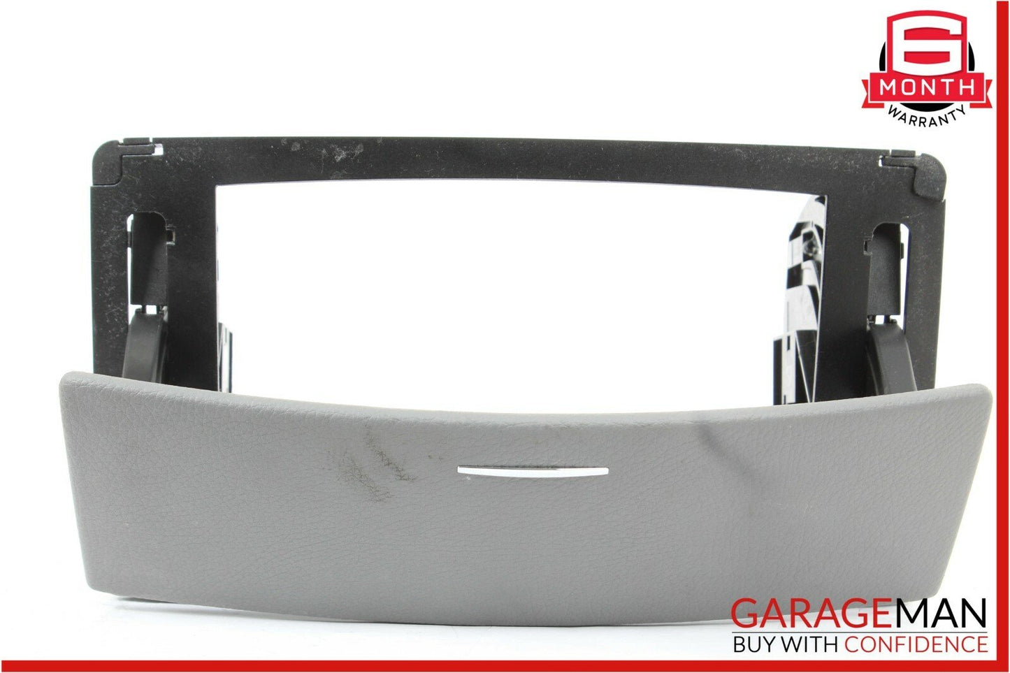 07-13 Mercedes W221 S550 Center Console Dashboard CD Player Trim Cover Grey