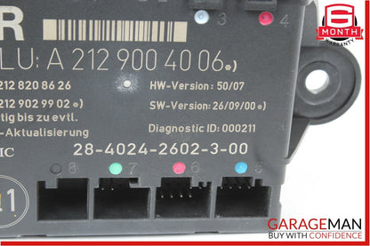08-14 Mercedes W204 C250 C300 Sedan Rear Right Side Door Controller Module Unit