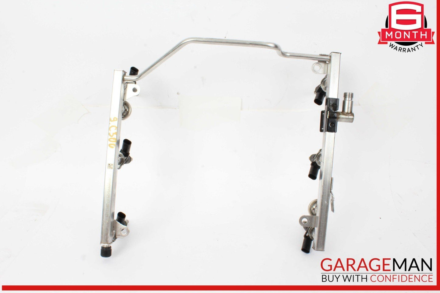05-12 Mercedes W204 C300 E350 SLK300 Fuel Injector Rail w/ Fuel Injectors OEM