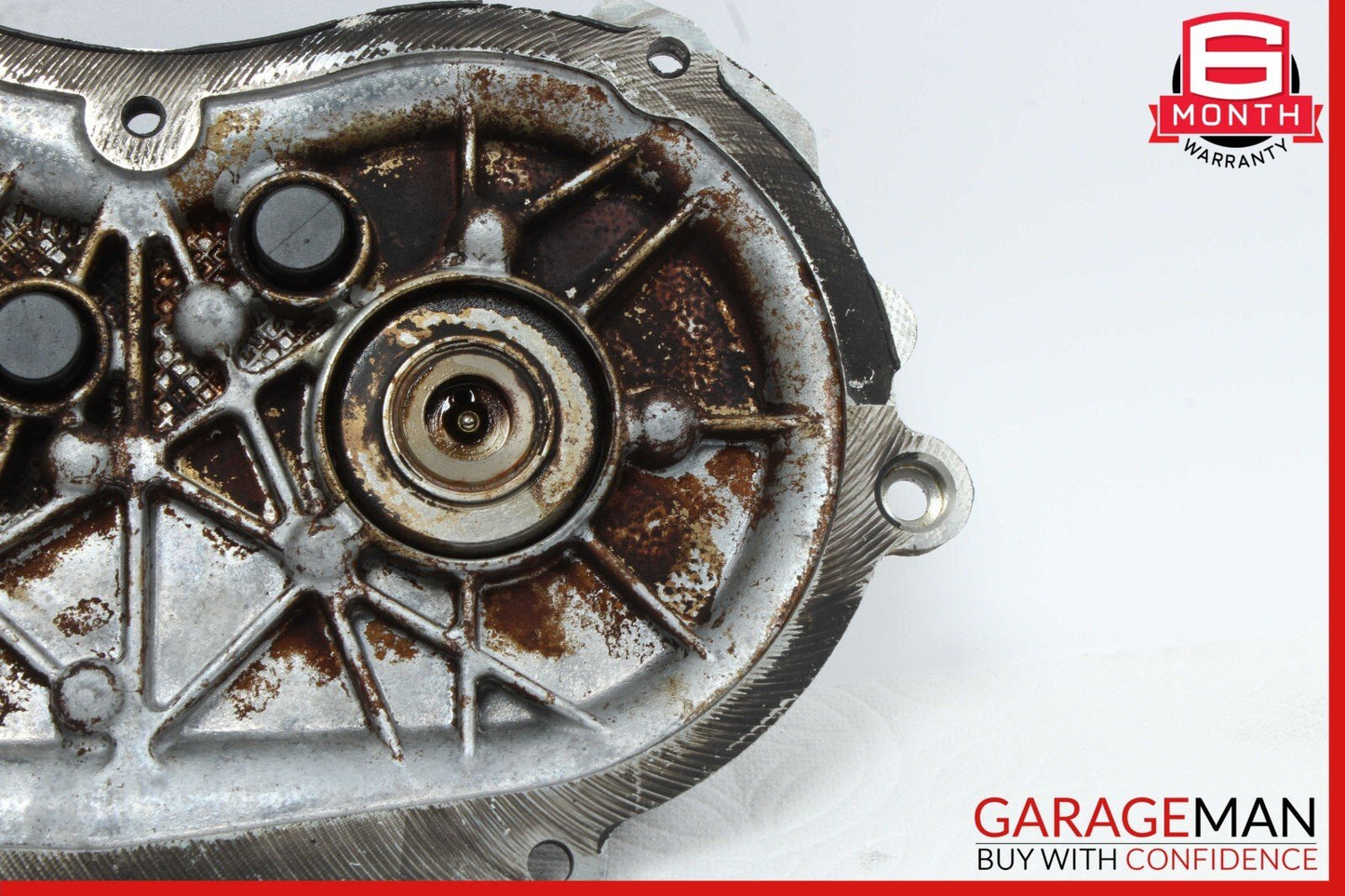 06-13 Mercedes W211 E350 S550 Front Right Engine Timing Chain Cover Plate OEM