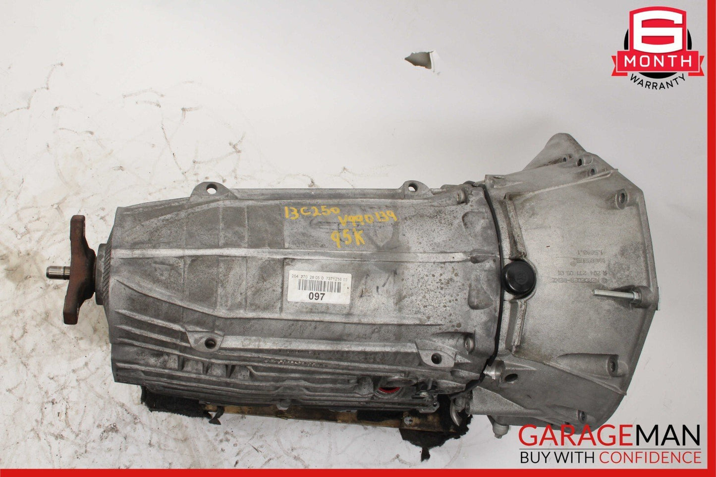 12-15 Mercedes W204 C250 7G Tronic Automatic Transmission Assembly 722.997 95k