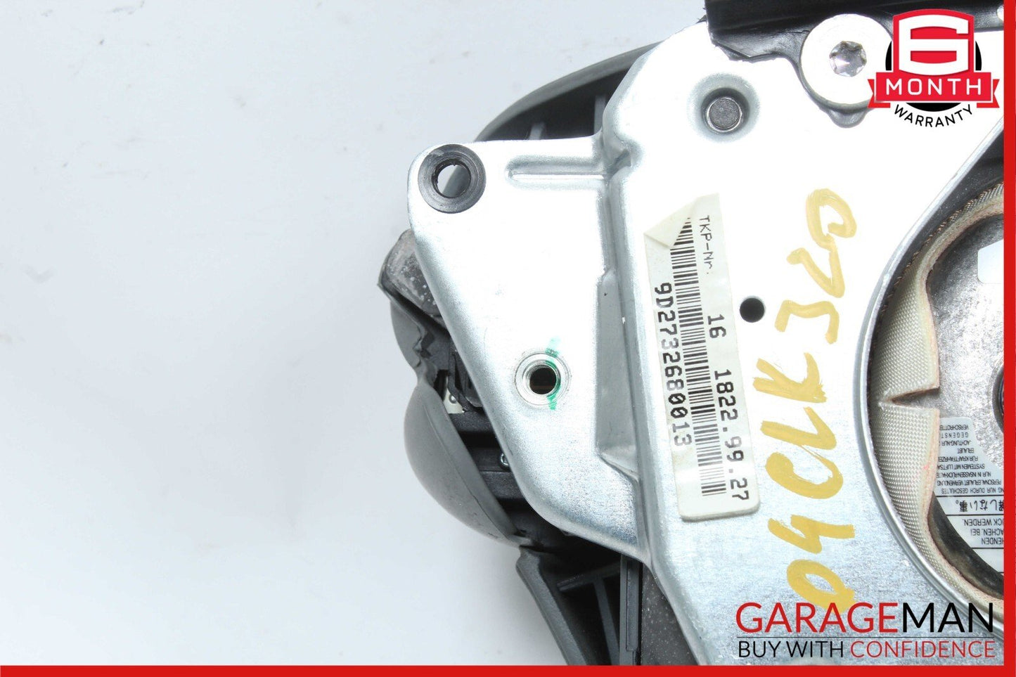 03-12 Mercedes W209 CLK500 E350 SL500 Steering Wheel Airbag Air Bag Grey
