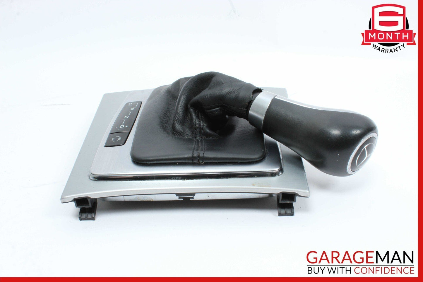 12-14 Mercedes W204 C350 Gear Shift Selector Indicator Knob Boot Assembly OEM