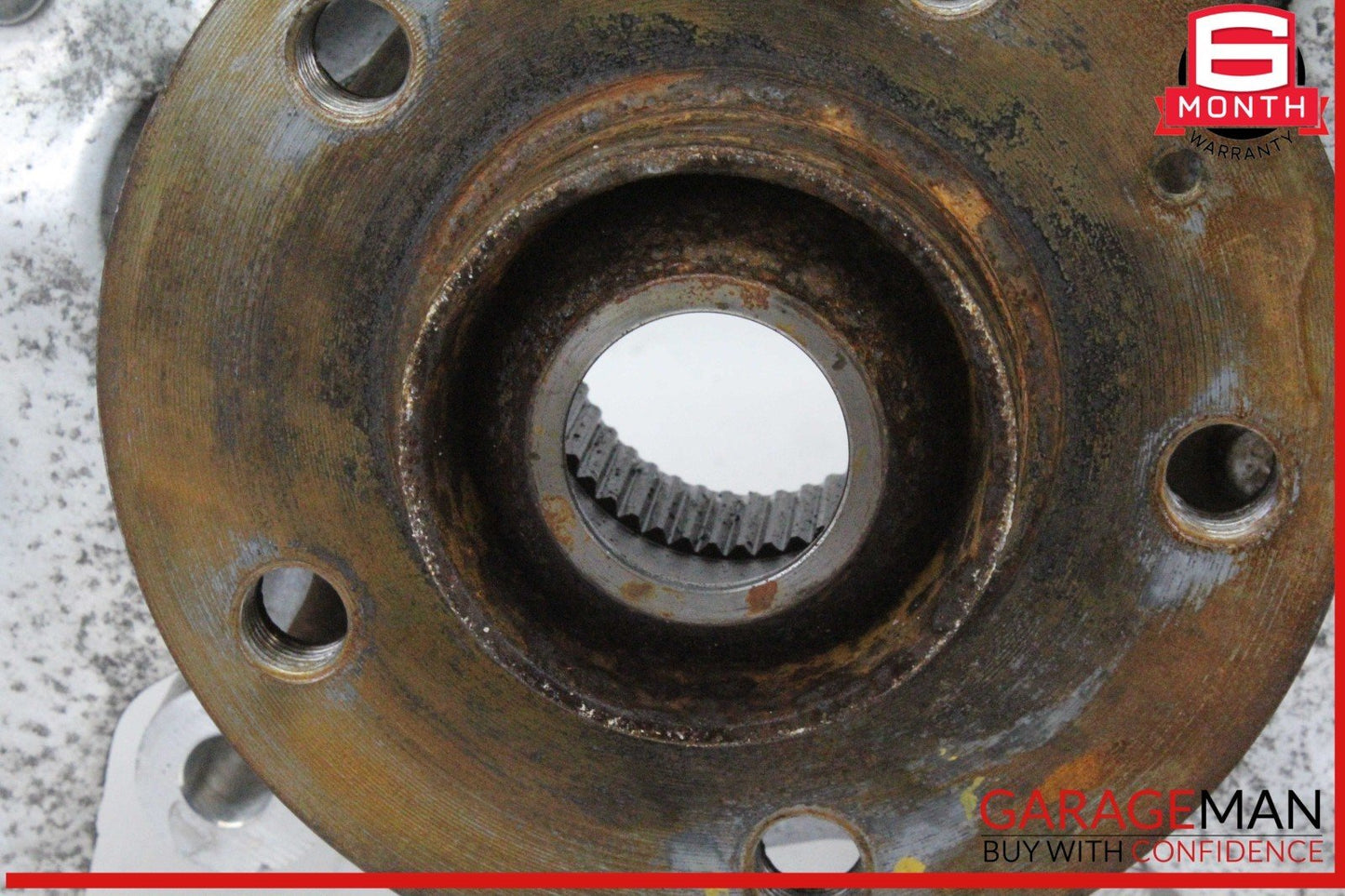 09-16 Audi A6 A4 Rear Left Driver Side Spindle Knuckle Wheel Hub 8K0505431AR OEM
