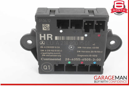 08-18 Mercedes W212 E350 C300 E250 CLS500 Rear Right Door Control Module Unit
