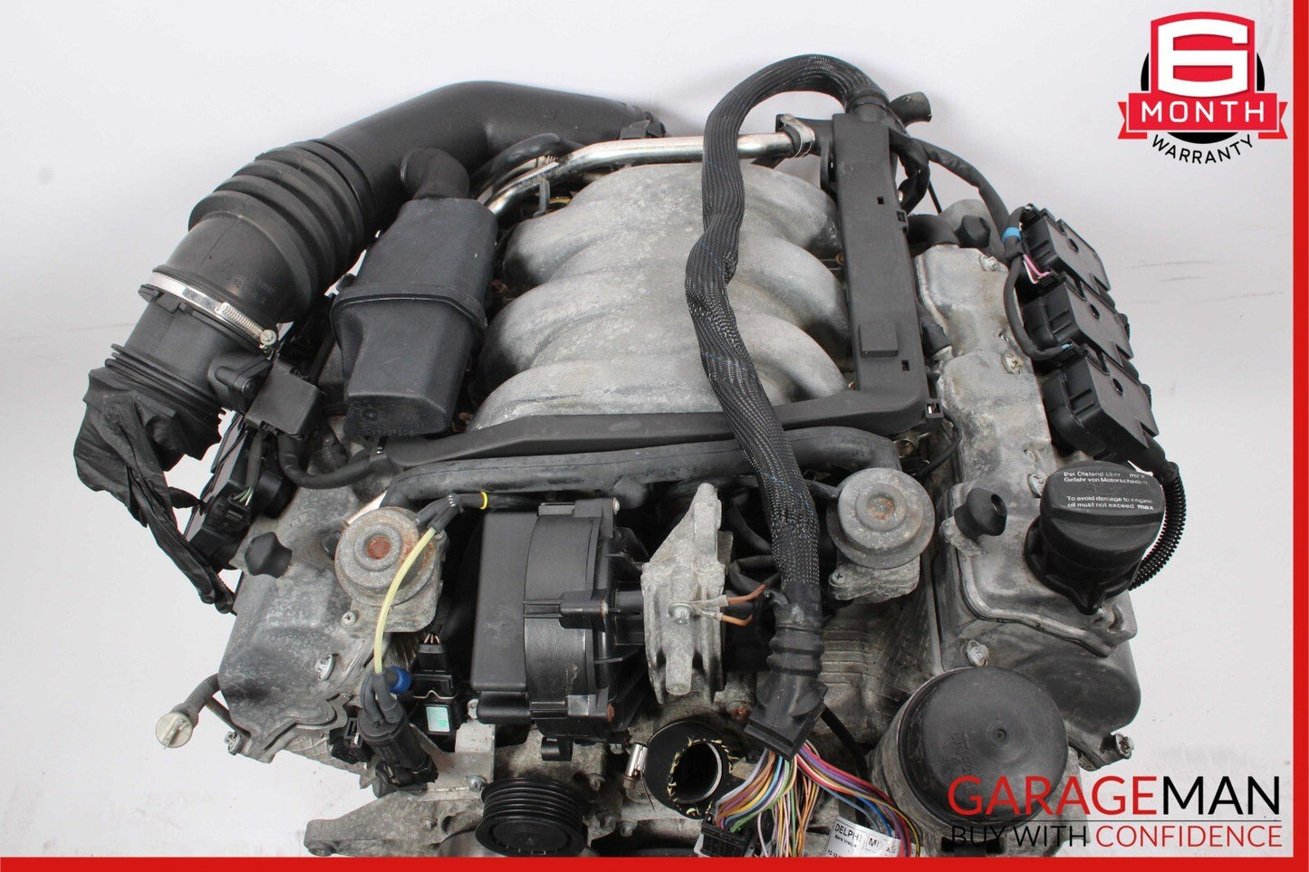 98-02 Mercedes W210 E320 3.2L V6 4Matic Engine Motor Block Assembly OEM