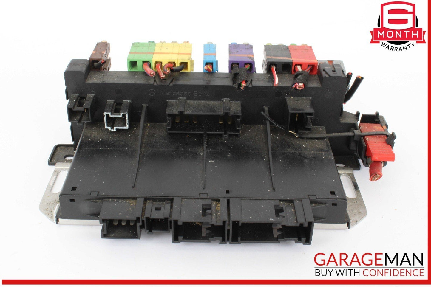 03-12 Mercedes R230 SL500 SL55 AMG SL550 Rear SAM Fuse Box Relay Module OEM
