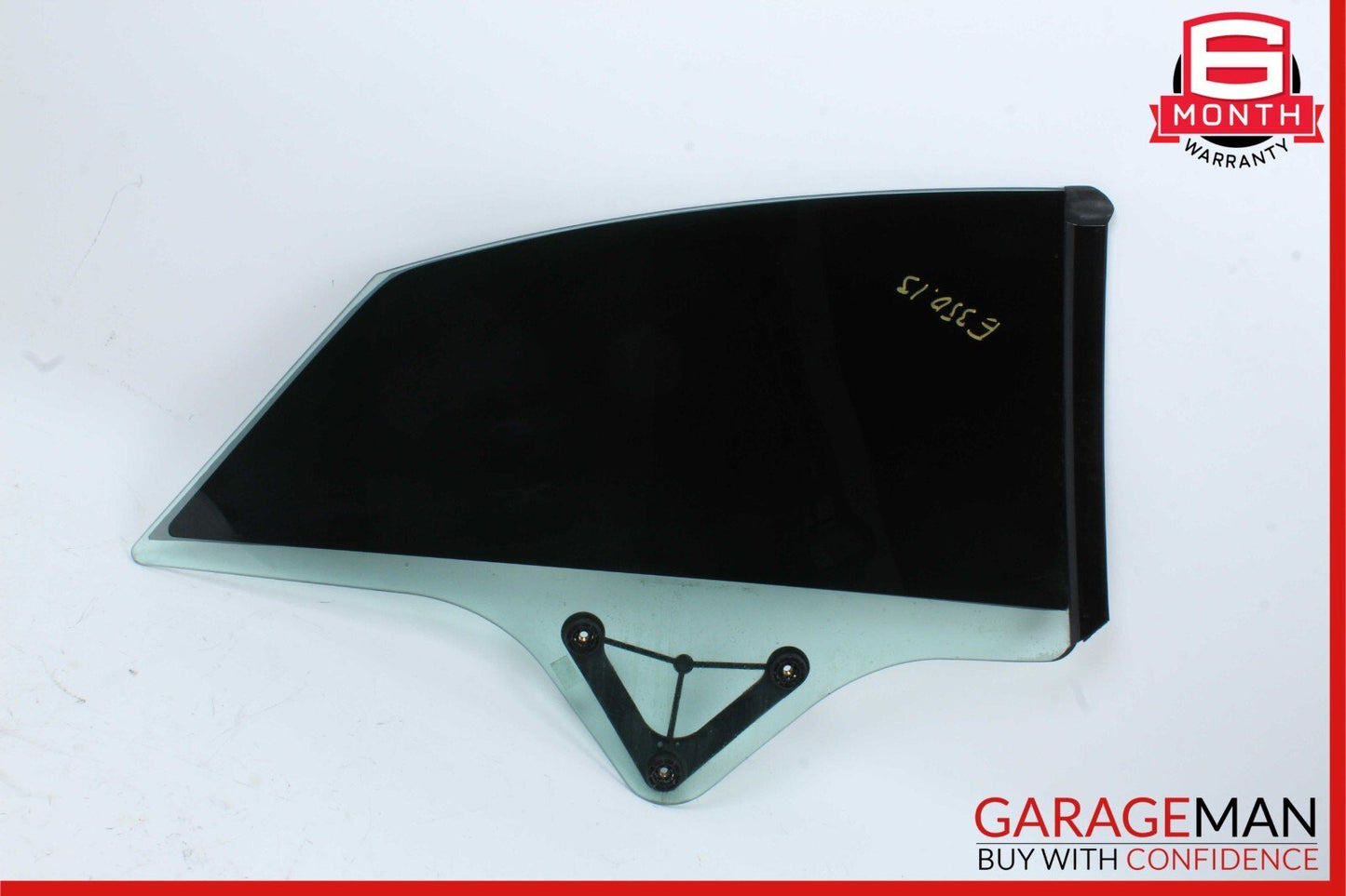 10-13 Mercedes W207 E350 Coupe Rear Left Driver Quarter Window Glass Tinted