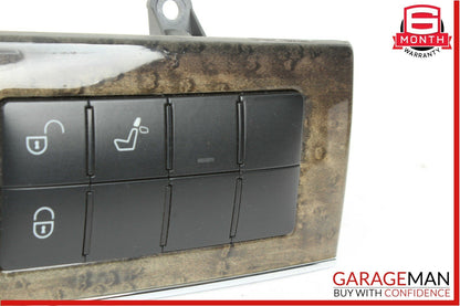 05-07 Mercedes W203 C230 Dash Hazard Light Door Lock Switch Controller Walnut
