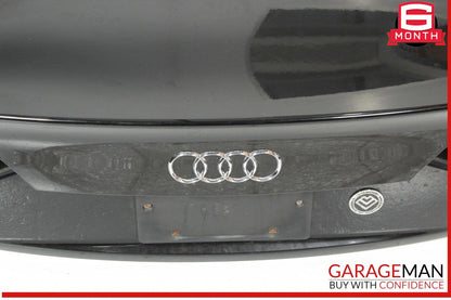 12-16 Audi S4 A4 Trunk Lid Shell Black OEM