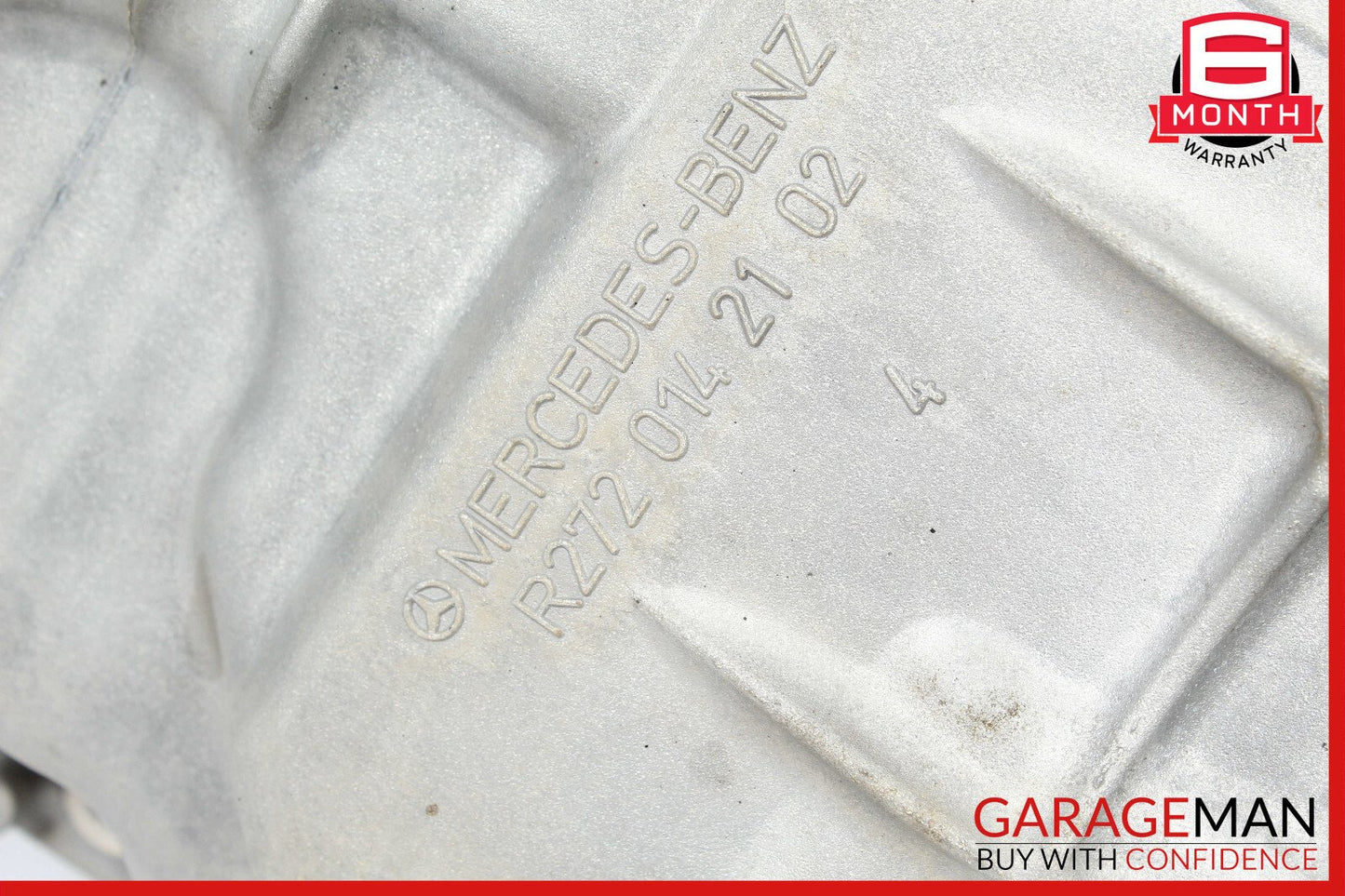 05-11 Mercedes W211 E350 C350 Engine Upper Oil Sump Baffle Pan 2720142102 OEM