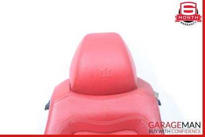 08-12 Maserati GranTurismo M145 Front Complete Seat Cushion Cover Assy Set