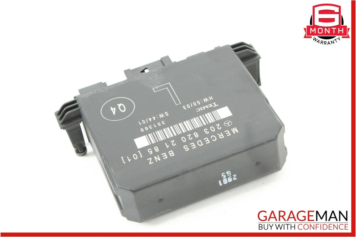 01-07 Mercedes W203 C230 Rear Left Driver Side Door Control Module OEM