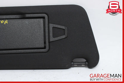 08-14 Mercedes W204 C350 Front Right Passenger Sun Visor Sunvisor Shade Black