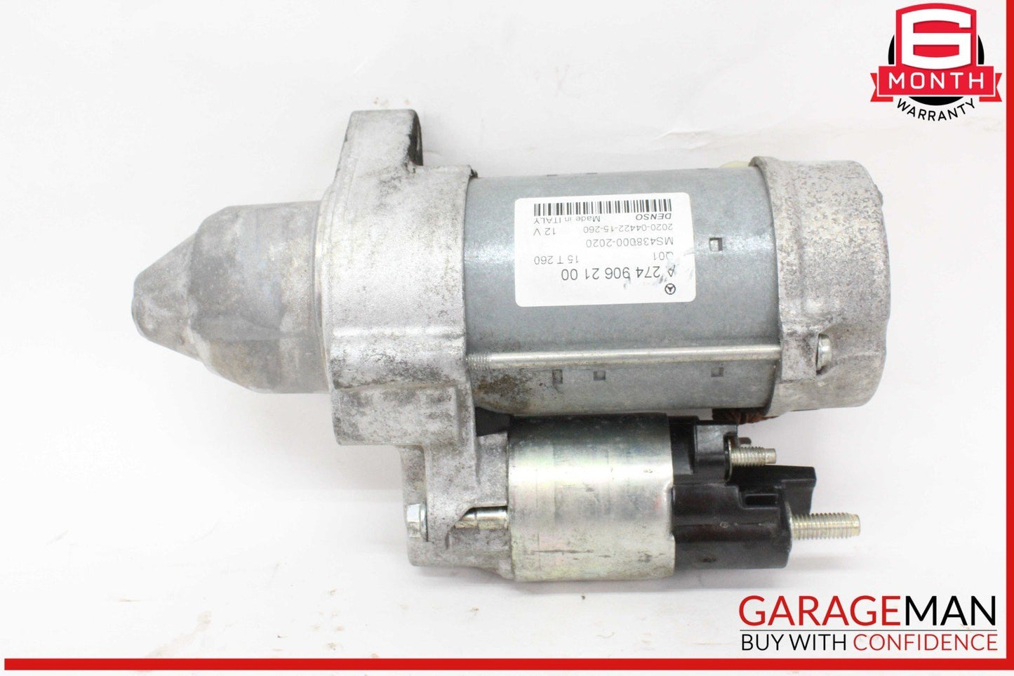 15-20 Mercedes W205 C300 GLC300 DENSO Engine Starter Motor 2749062100 OEM