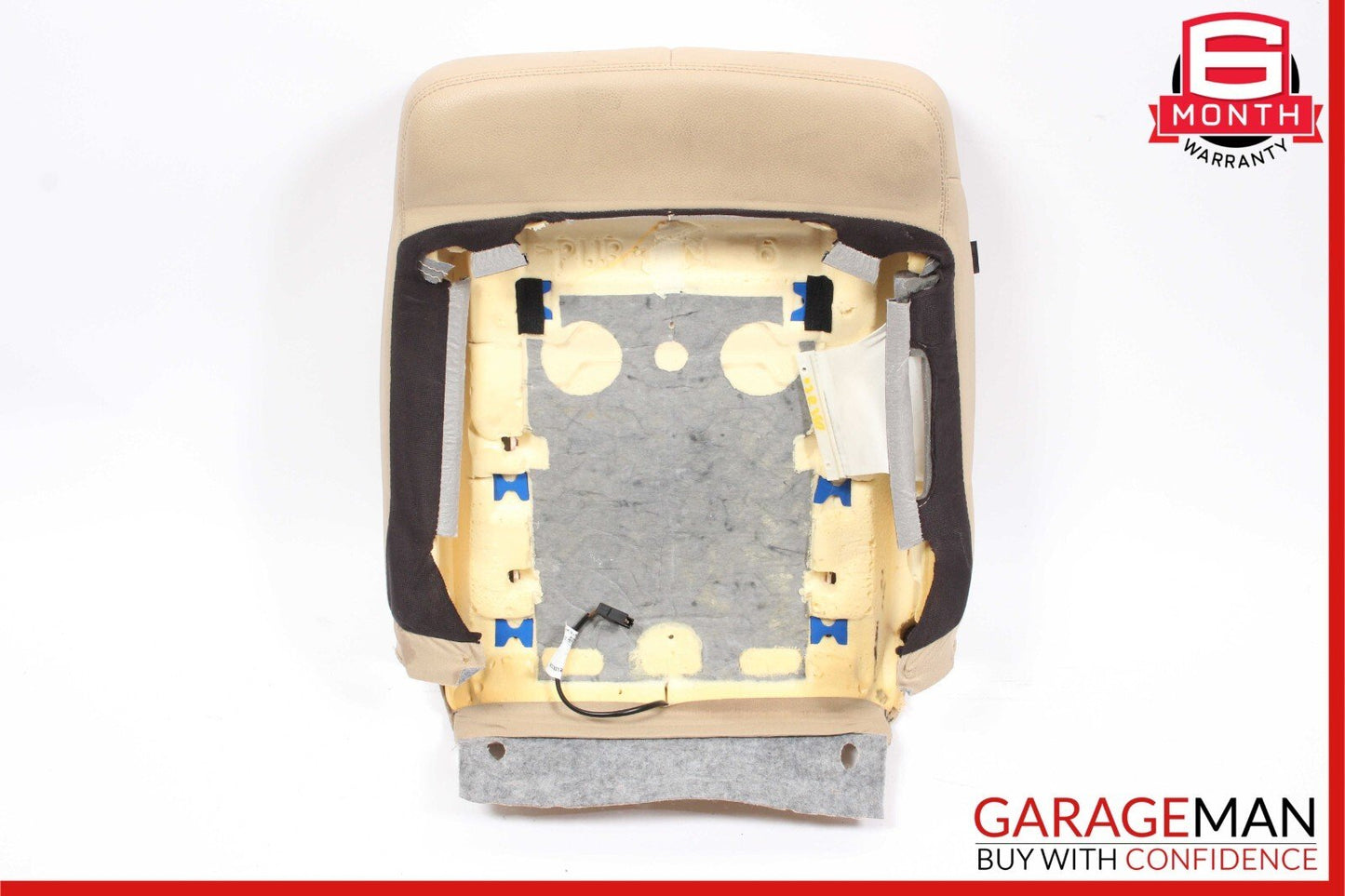 06-10 Mercedes W251 R350 R500 Front Right Passenger Top Upper Seat Cushion Brown