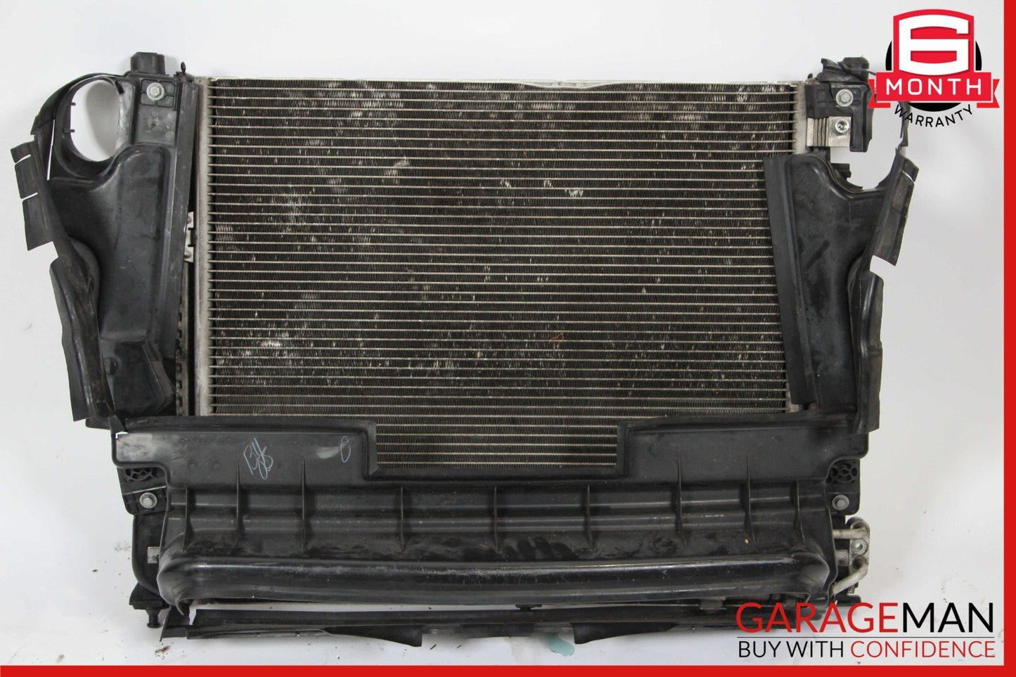 06-13 Mercedes R350 GL450 Engine Cooling Radiator AC Air A/C Condenser Assembly