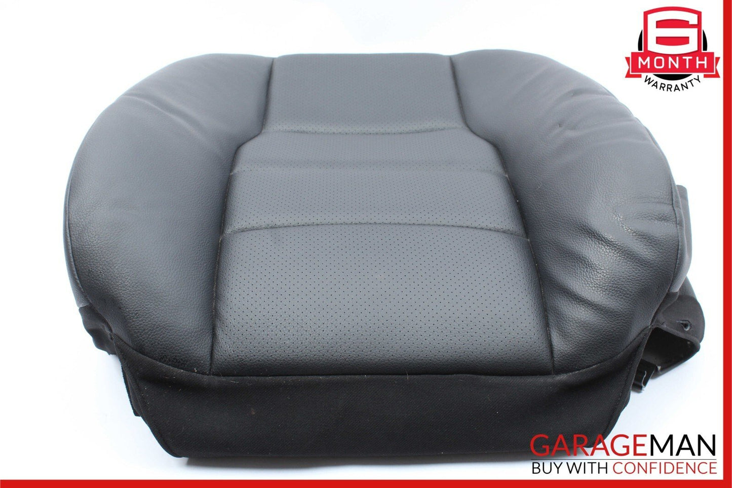 08-14 Mercedes W204 C300 4MATIC Front Left Side Top Upper Seat Cushion Black OEM