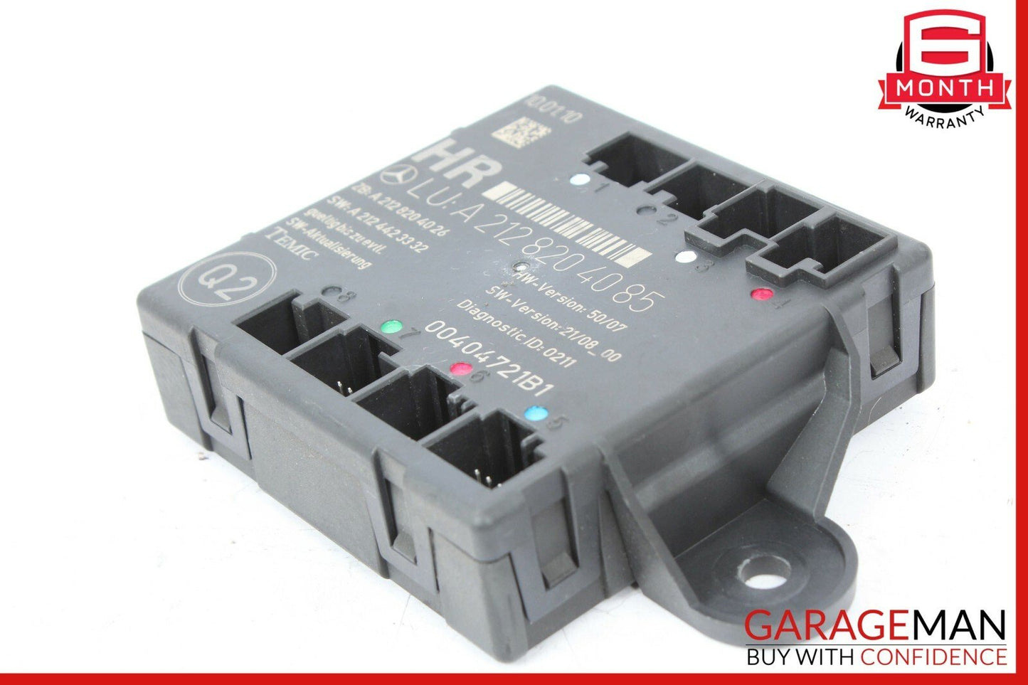 08-14 Mercedes W204 C300 C350 Rear Right Side Door Control Module OEM