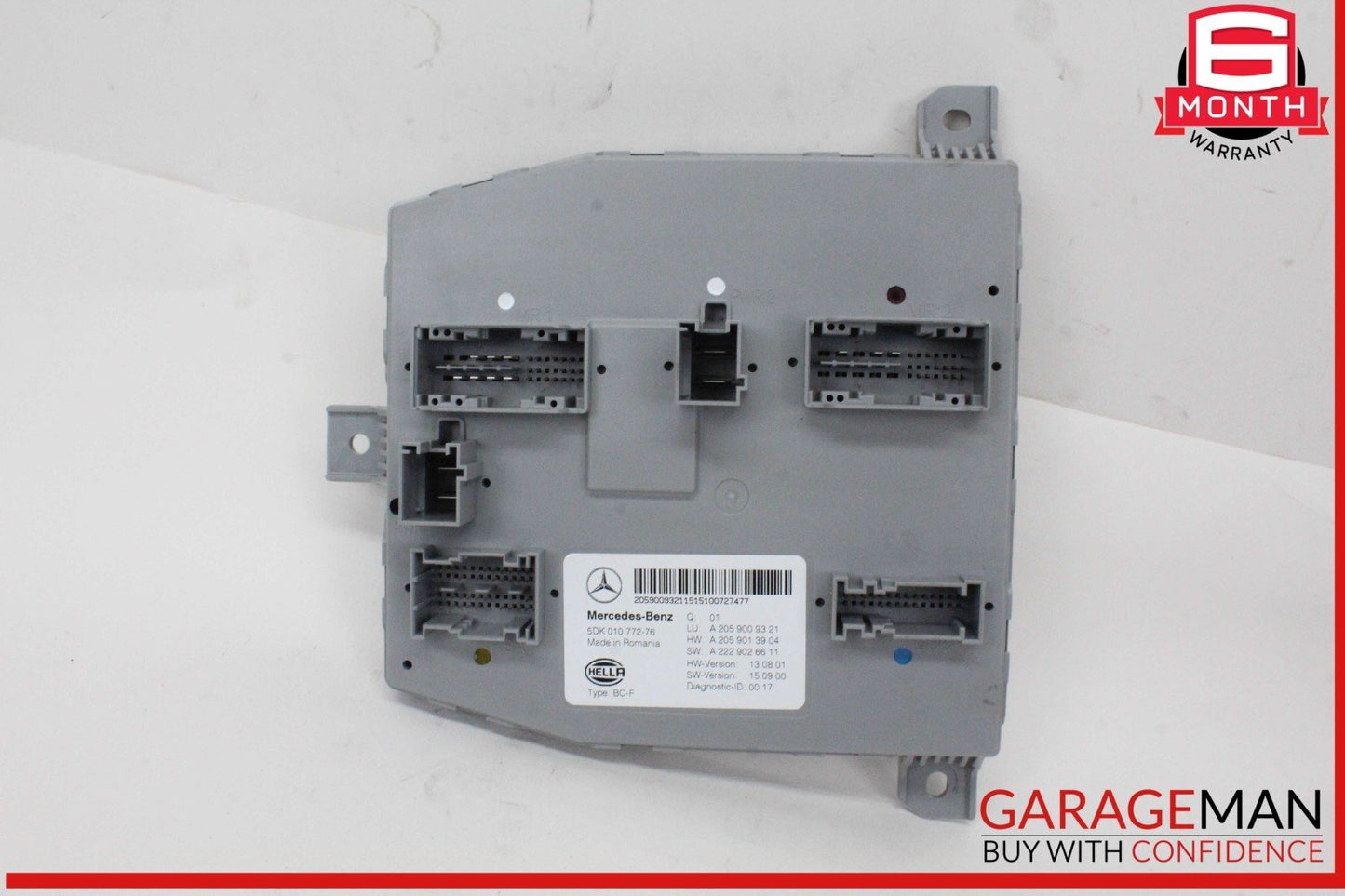 15-20 Mercedes W205 C300 GLC43 C63 AMG SAM Signal Lamp Control Module OEM