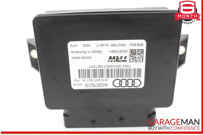 16-18 Audi A6 A7 Emergency Parking Brake Control Module Unit 4H0907801M OEM