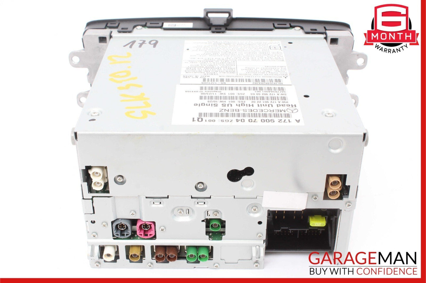12-16 Mercedes R172 SLK350 SLK300 Navigation Command Head Unit DVD CD Audio Q1