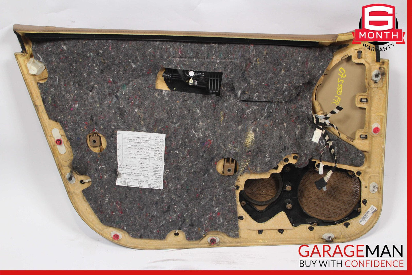 07-09 Mercedes W221 S550 Front Right Interior Door Trim Panel OEM