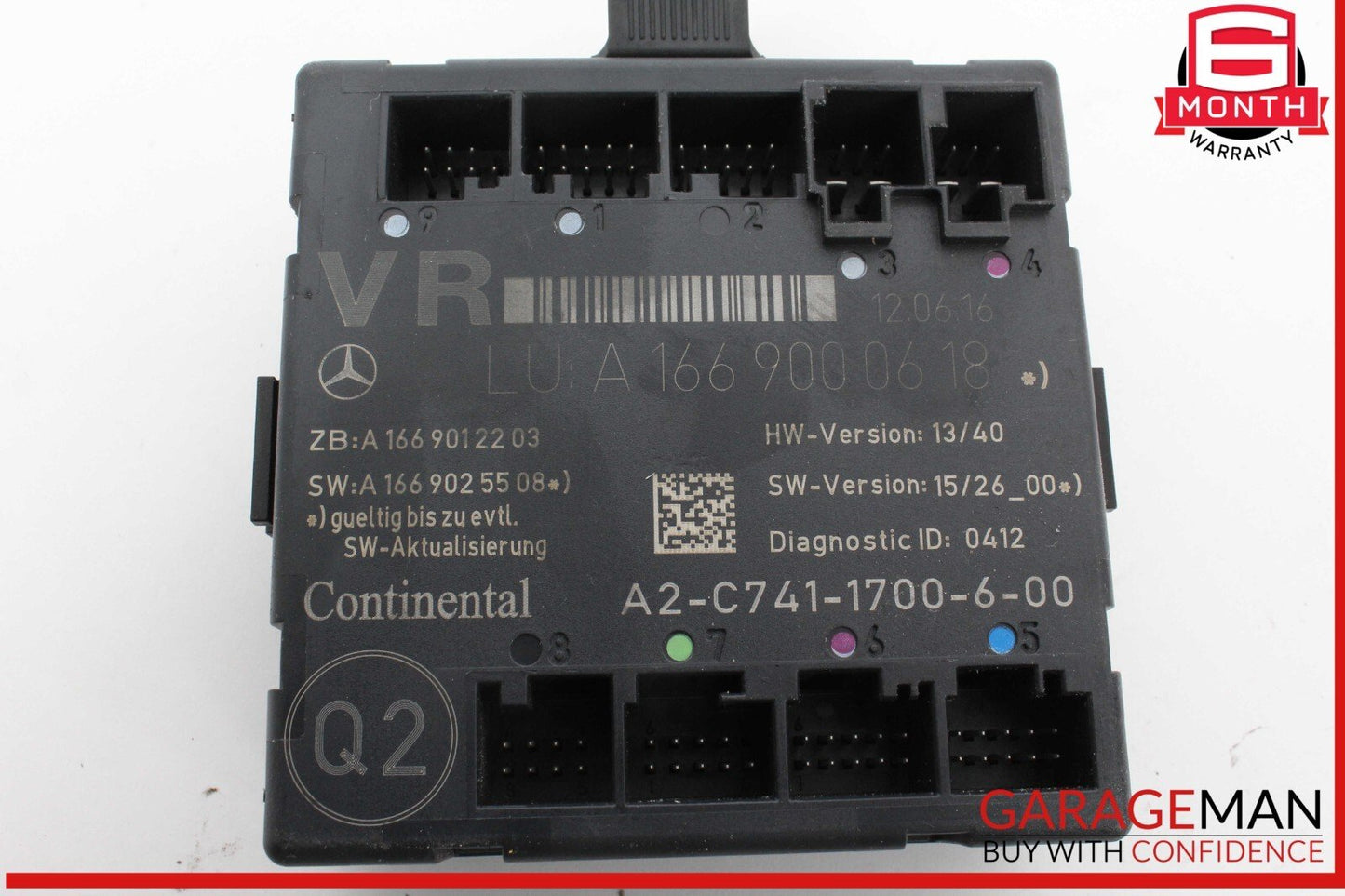 12-20 Mercedes X156 GLA250 ML350 Front Right Side Door Control Module Unit