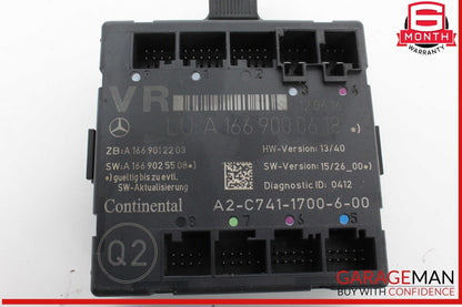 12-20 Mercedes X156 GLA250 ML350 Front Right Side Door Control Module Unit