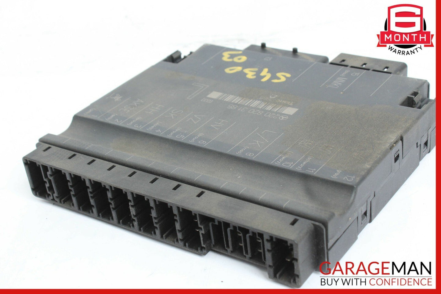 03-06 Mercedes W220 S430 S500 S600 Front Left Side Seat Control Module OEM