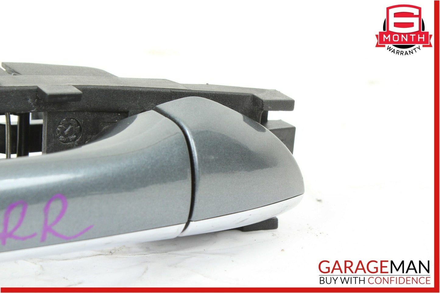 03-09 Mercedes W211 E350 Rear Right Passenger Exterior Door Handle Flintgray