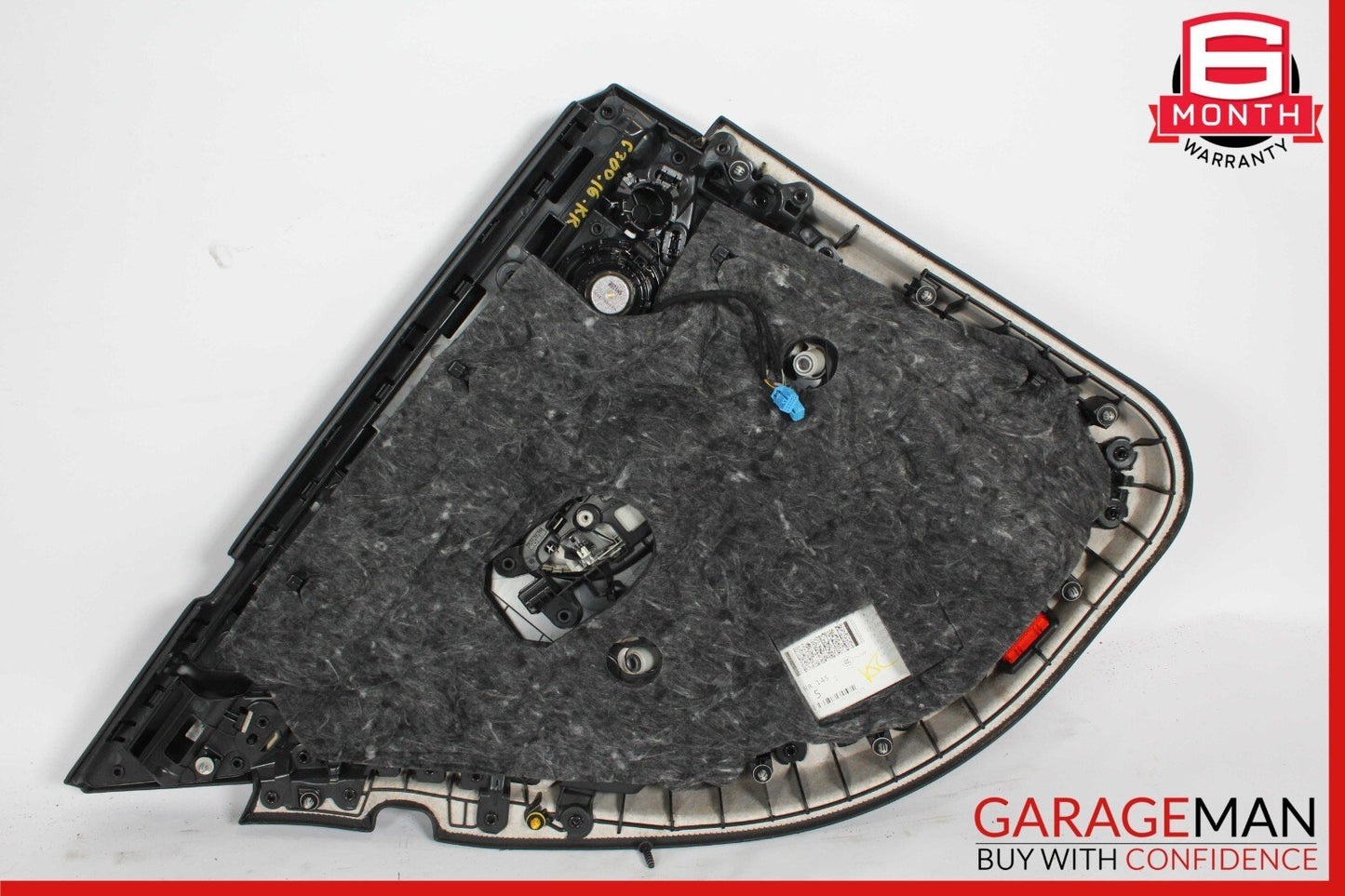 15-16 Mercedes W205 C300 C350e Rear Right Side Interior Door Panel Assy Gray