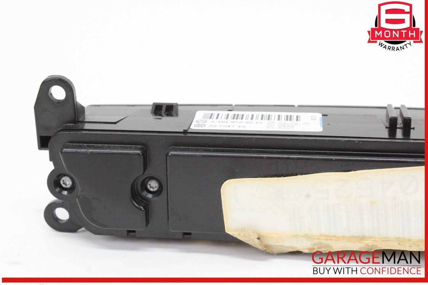 06-12 Mercedes X164 GL450 4MATIC Hazard Control Switch Panel 1648709210 OEM