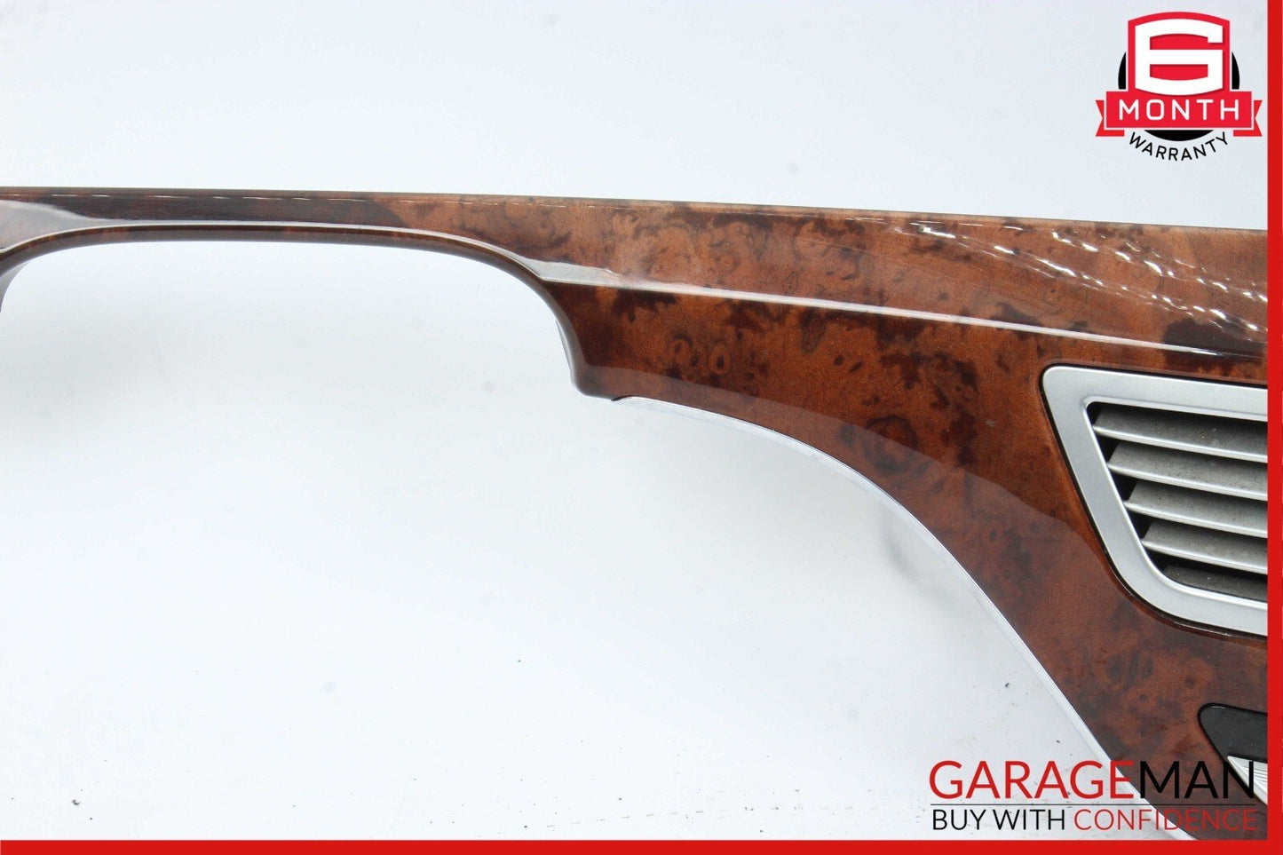 07-14 Mercedes S550 CL600 Center Dash Heater Switch Control Panel Assembly Wood