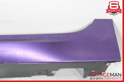 13-19 BMW 640i F06 Left Driver Side Rocker Skirt Molding Trim Panel Purple OEM