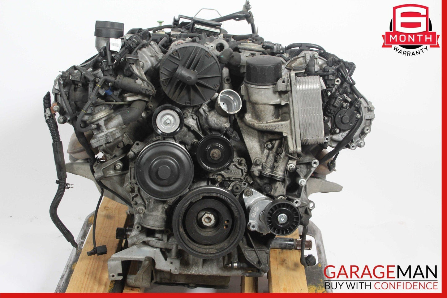 10-11 Mercedes W212 E350 4Matic AWD 3.5L V6 Engine Motor Block Assembly 149k
