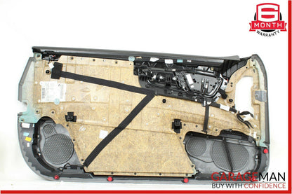 07-10 Mercedes W216 CL600 Front Right Side Complete Interior Door Panel Grey OEM