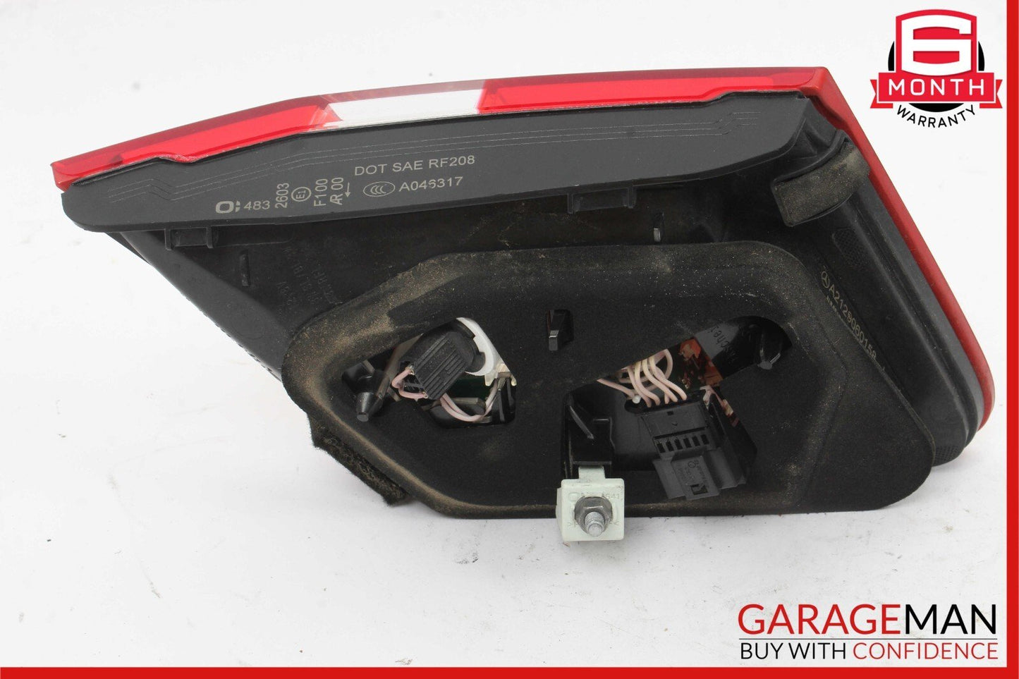 10-13 Mercedes W212 E350 E400 Rear Left Driver Side Inner Tail Light Lamp OEM