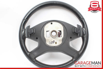 10-13 Mercedes W212 E350 E500 Drivers Steering Wheel w/ Leather Trim Black OEM