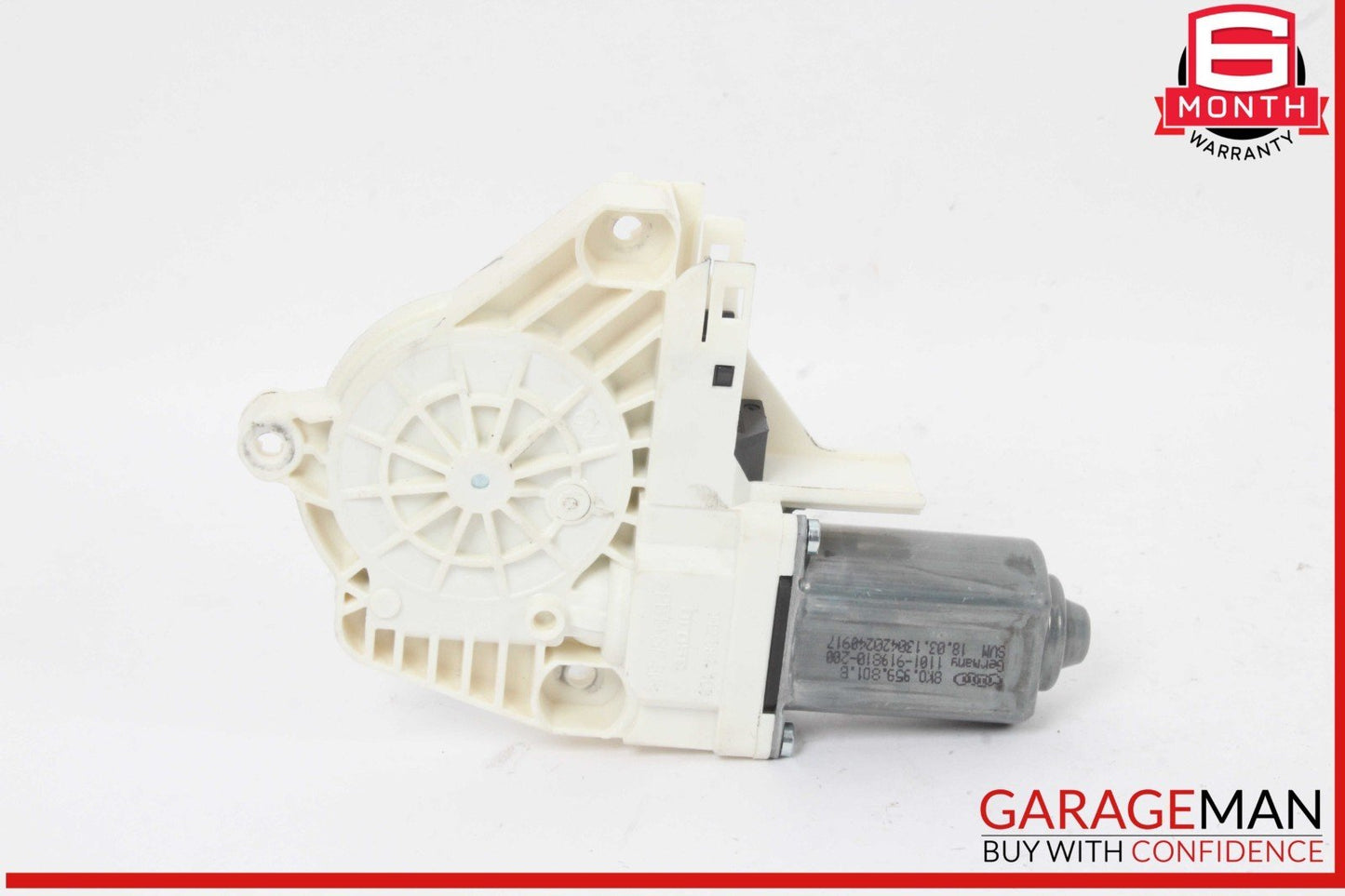 12-18 Audi A6 SQ5 Front Left Driver Side Window Regulator Motor 8K0959801B OEM