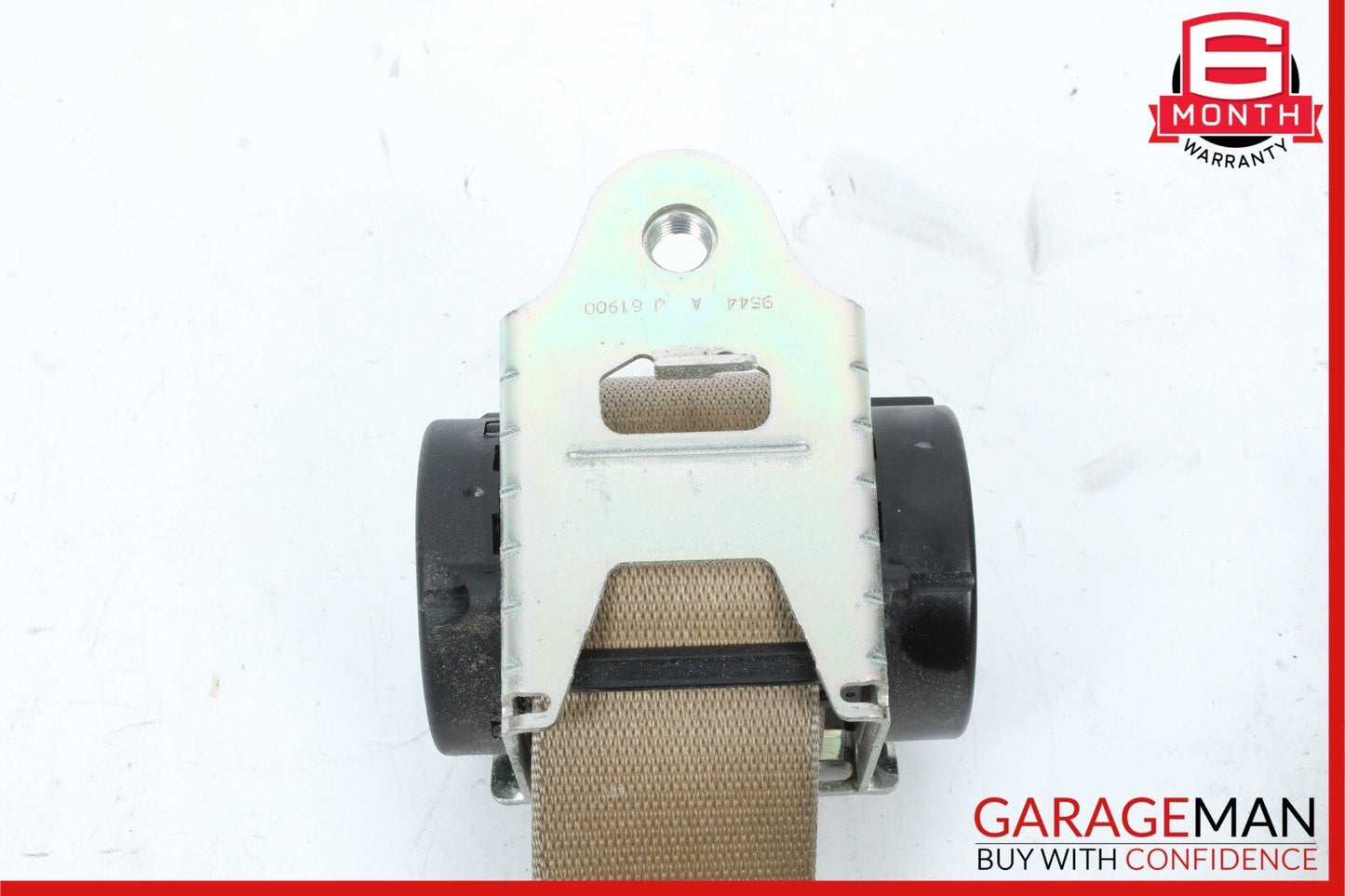 06-08 Mercedes ML350 GL450 Front Right Side Seat Belt Seatbelt Retractor Brown