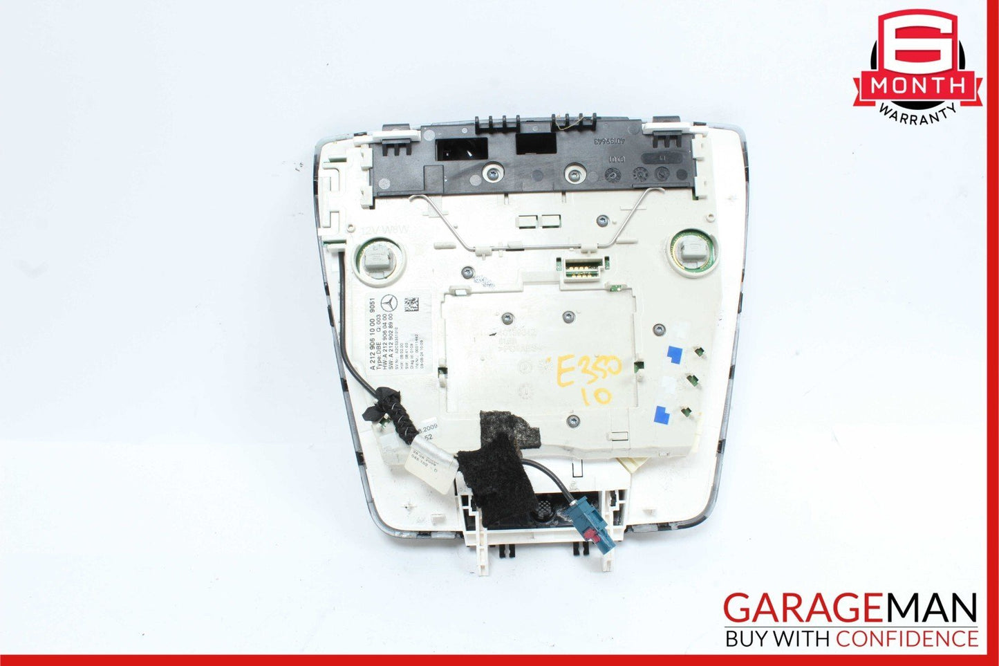 10-18 Mercedes W212 E350 E400 E63 Front Overhead Dome Light Lamp Reading Map OEM