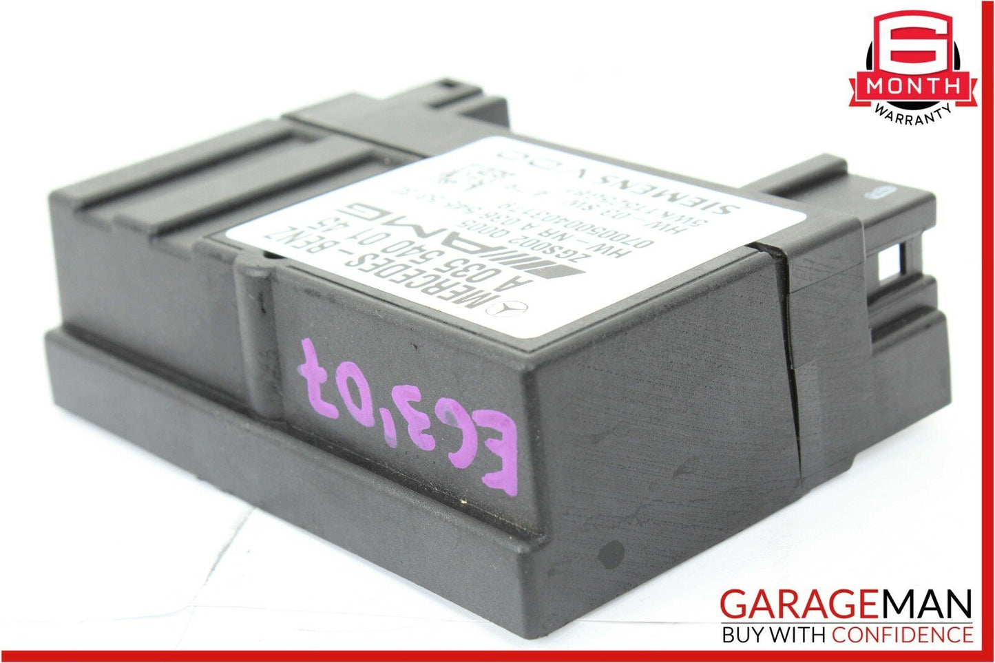 07-09 Mercedes W211 E63 ML63 AMG Fuel Pump Motor Control Module Unit OEM
