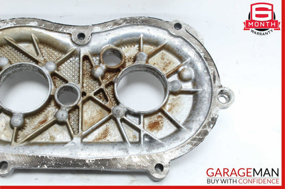 06-10 Mercedes C230 E350 Front Left Engine Timing Chain Plate Valve Cover