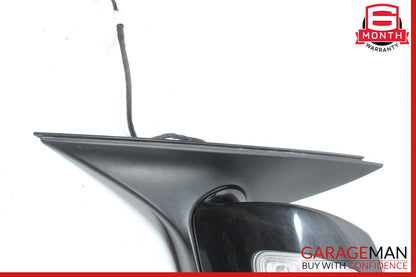 08-09 Mercedes W204 C300 C350 Front Left Side Mirror Door Rear View Black OEM